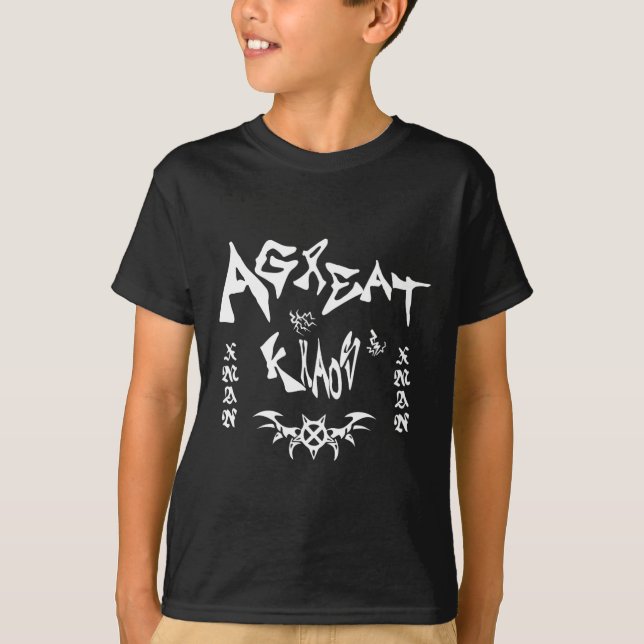 T-shirt Ken Carson Merch Design Agc (Devant)
