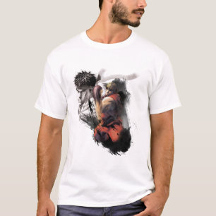 T-shirt Ken contre Ryu