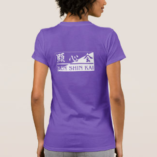 T-shirt Ken Shin Kai club shirt - womens purple