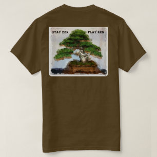 T-shirt Kendama Bonsai Tree Brown