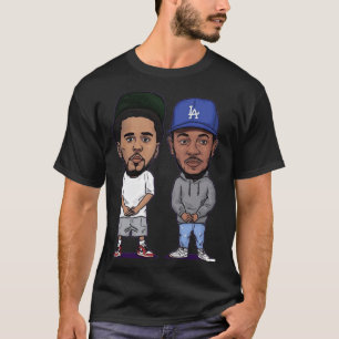 T-shirt KENDRICK LAMAR JCOLE rétro