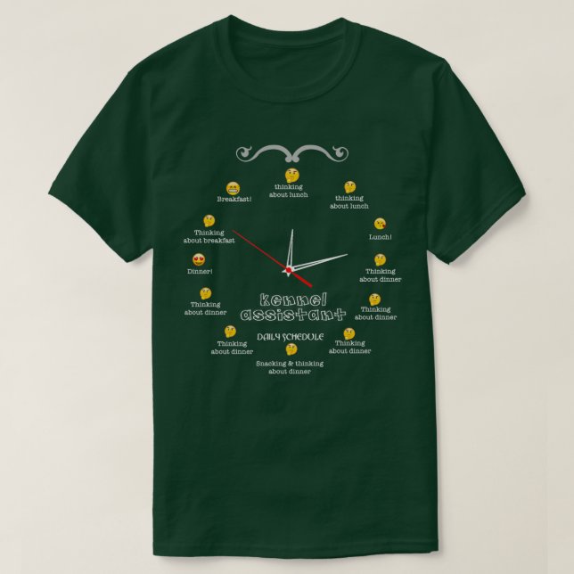 T-SHIRT KENNEL ASSISTANT NICE DESIGN 2017 (Design devant)