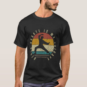 T-shirt Kenpo Karate Est Ma Thérapie Drôle Américain Kenpo