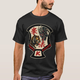T-shirt Kenpo Karate Martial Art Self Defense Tiger Dragon