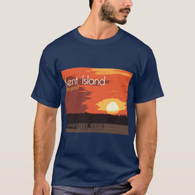 T-shirt Kent Island MD (Devant)