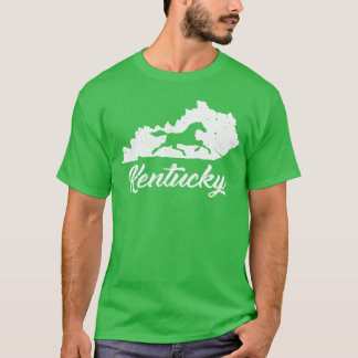 T-shirt Kentucky Horse Park I Map State Horse Racing Frien