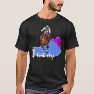 T-shirt Kentucky Horse Racing Lover Derby Party