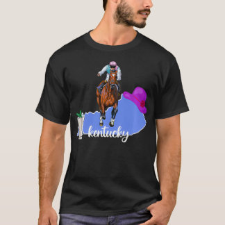 T-shirt Kentucky Horse Racing Lover Derby Party 