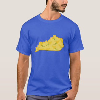 T-shirt Kentucky State Flower Giant Goldenrod Oversized