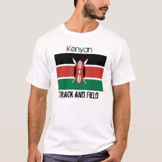 T-shirt Kenya_flag, Kenyan, athlétisme