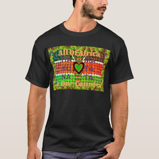 T-shirt Kenya Hakuna Matata (Devant)