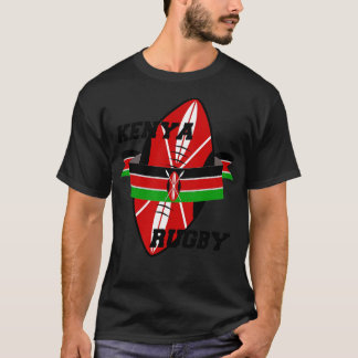 T-shirt Kenya Joueur de rugby entraîneur Jersey Sports pas