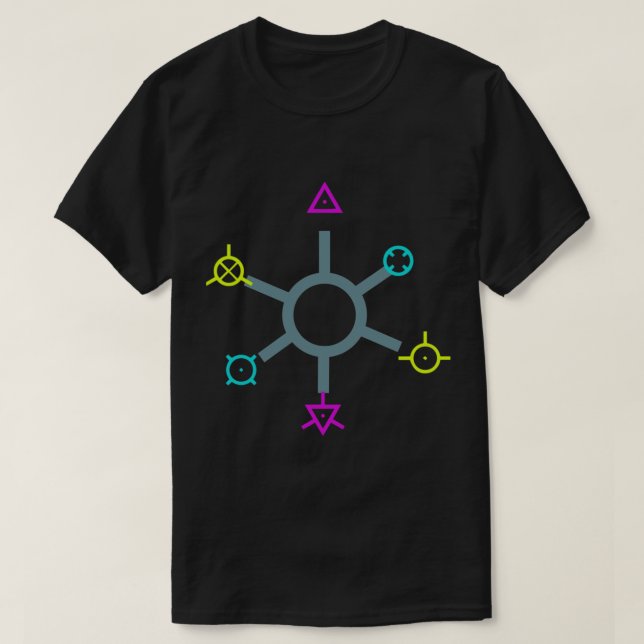 T-shirt Kerbal Space Programme Maneuver Node Classic T-Shi (Design devant)