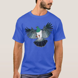 T-shirt Kereru sur bande rétro