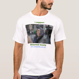 T-shirt kerling, beauté indomptée, je soutiens,