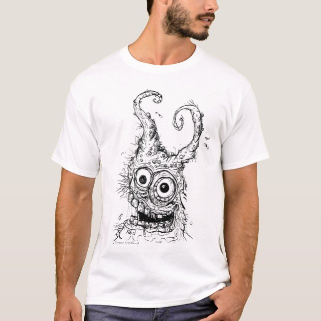 T-shirt "kerlz" - a dessiné la Médina (Devant)