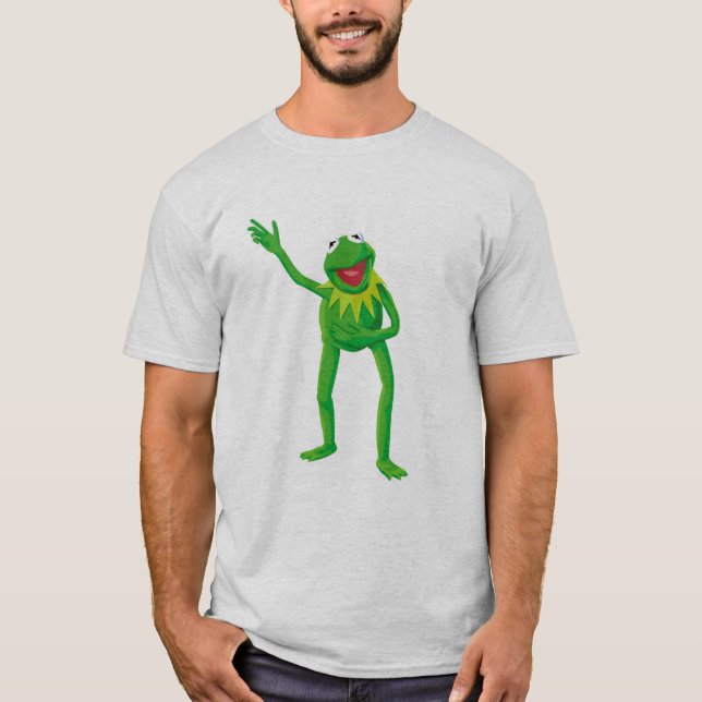 T-shirt Kermit la grenouille agitant sa main Disney (Devant)