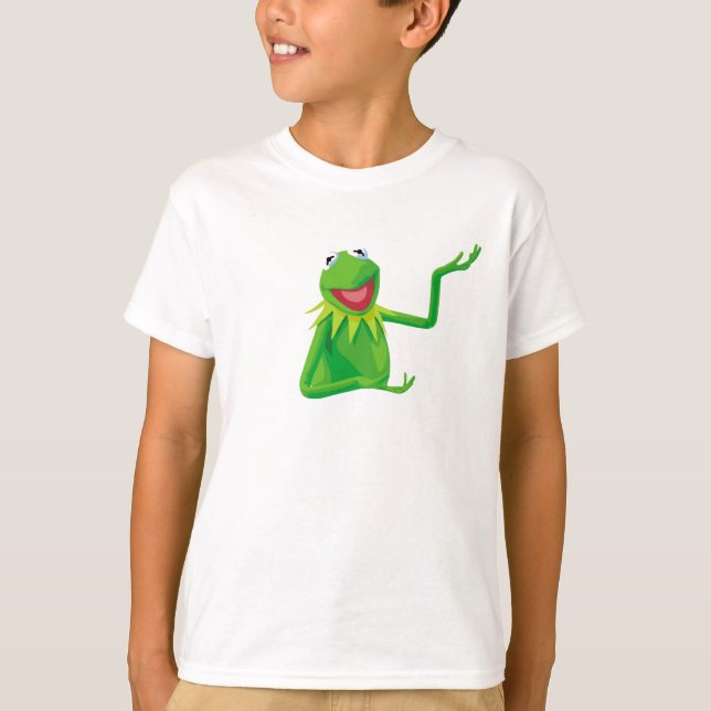 T-shirt Kermit la grenouille avec son Mouth Open Disney (Devant)