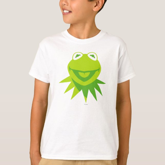 T-shirt Kermit la grenouille souriante (Devant)