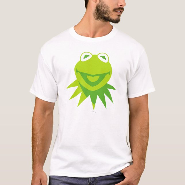T-shirt Kermit la grenouille souriante (Devant)