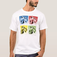 Kerry Blue Terrier Popart