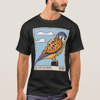 T-shirt Kestrel américain