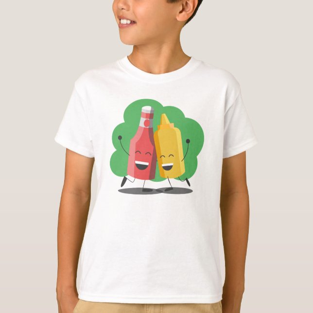 T-shirt Ketchup Best Friend (Devant)