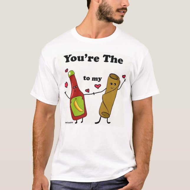 T-shirt Ketchup et Lumpia de banane (Devant)