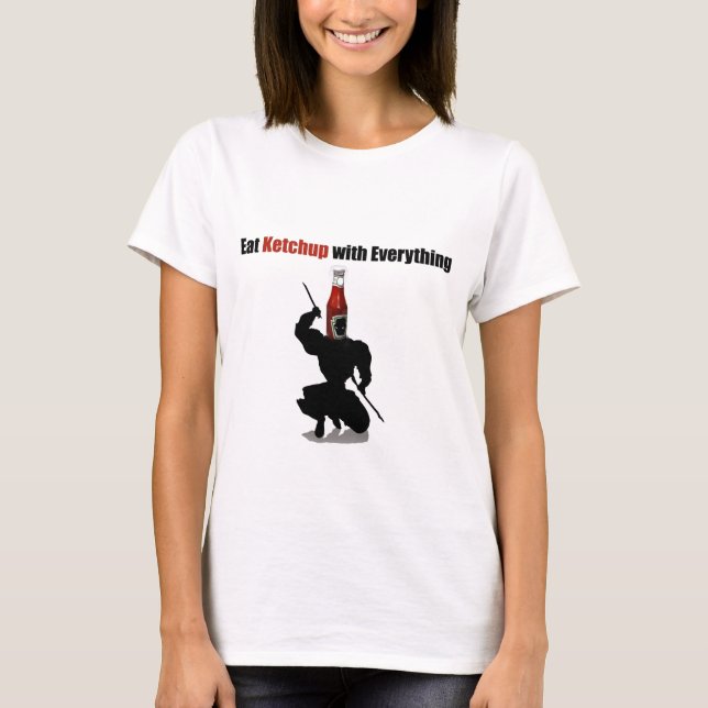T-shirt Ketchup Ninja (Devant)