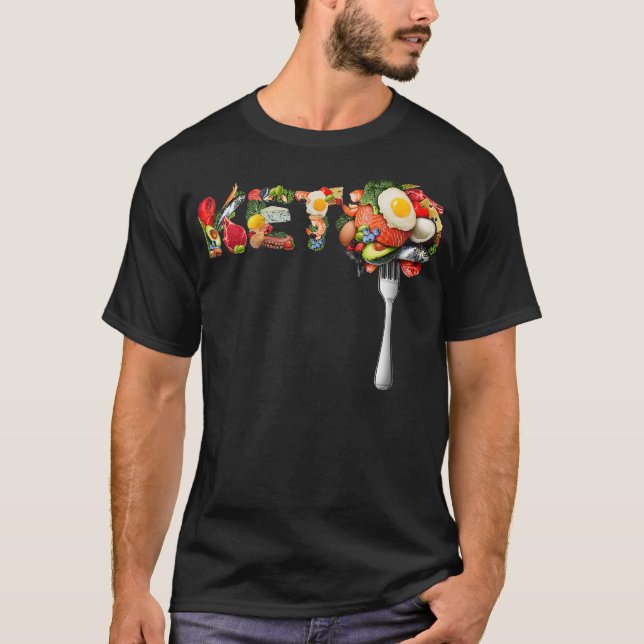 T-shirt Keto Diet _2 (Devant)