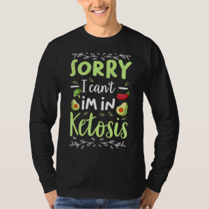 T-shirt Keto Diet Idées Cadeau Ketones Bacon Hommes sains