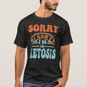 T-shirt Keto Diet Ketosis Ketogénique Low Carb Dietietite 
