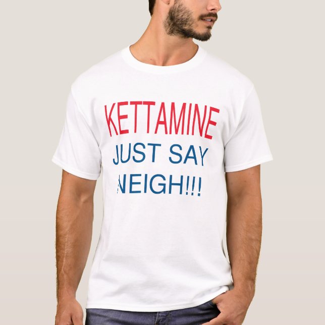 T-SHIRT KETTAMINE INDIQUENT JUSTE L'HENISSEMENT (Devant)