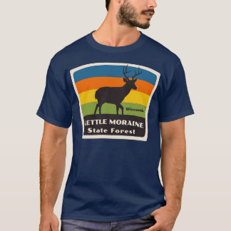 T-shirt Kettle Moraine State Forest Wisconsin Roaming Deer