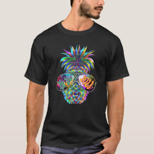 T-shirt Key West 2023 Lunettes de soleil Ananas Vacances F