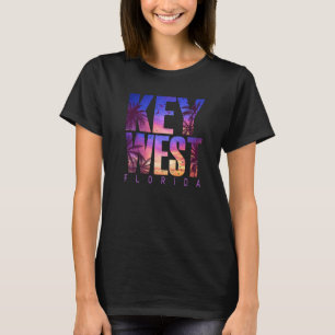 T-shirt Key West Florida Beach Vacances été correspondant 