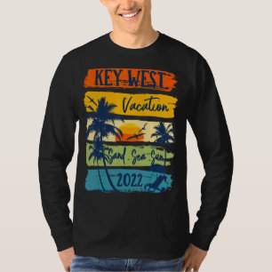 T-shirt Key West Florida Vacation 2022 Correspondant Famil