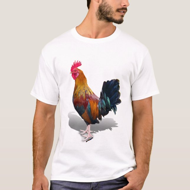 T-shirt Key West - Rooster tzigane (Devant)