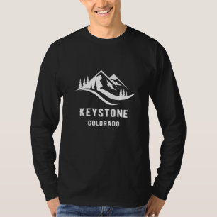T-shirt Keystone Colorado Mountains Souvenir Memorabilia W