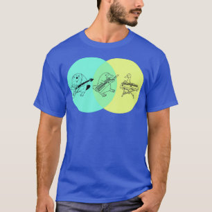 T-shirt Keytar Platypus Venn Diagramme 1
