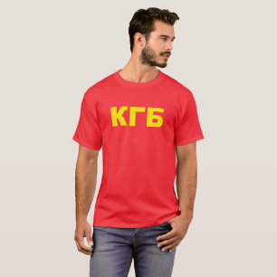 T-shirt KGB dans le Russe