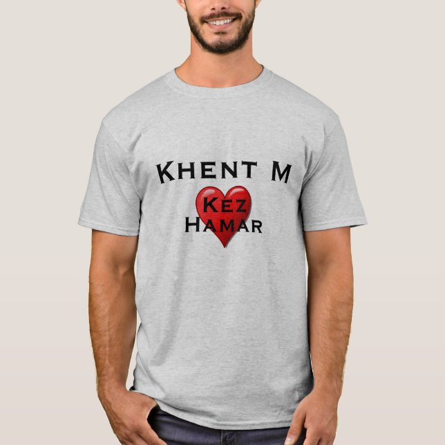 T-shirt Khent M Kez Hamar (Devant)