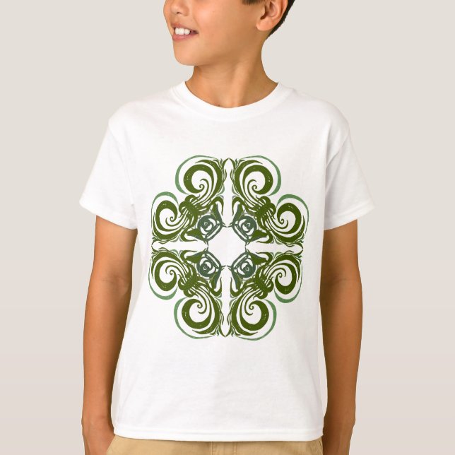 T-shirt Khokhloma Exotique (Devant)