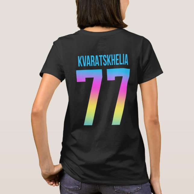 T-SHIRT KHVICHA KVARATSKHELIA (Dos)