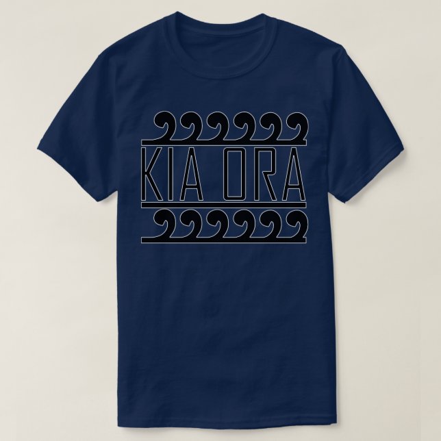 T-shirt Kia Ora (Design devant)