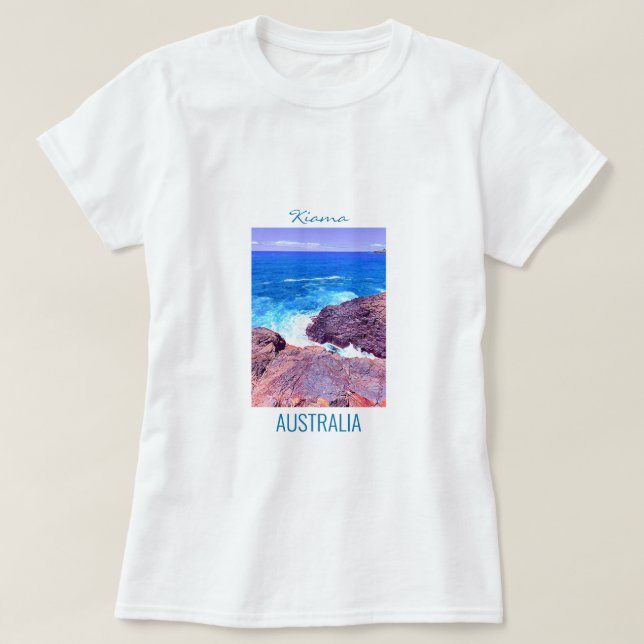 T-shirt Kiama South Coast NSW Australie (Design devant)