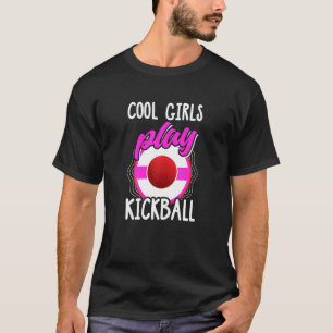 T-shirt Kickball Girls Kickball Sport Kickball Joueur