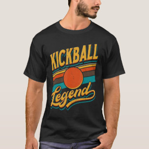 T-shirt Kickball Legend Retro Kick Ball Player