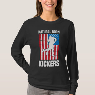 T-shirt Kickball - Naturel Né Kickers - Américain - Camp