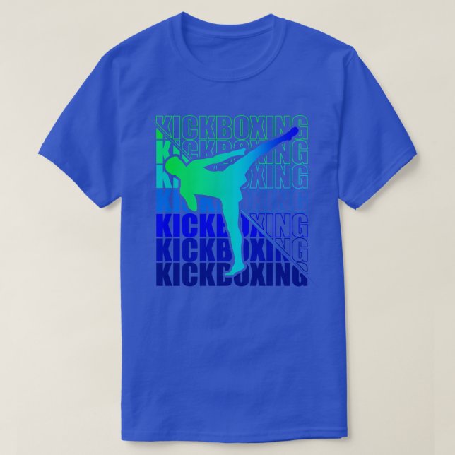 T-shirt Kickboxer Martial Arts Kickboxing 28 (Design devant)